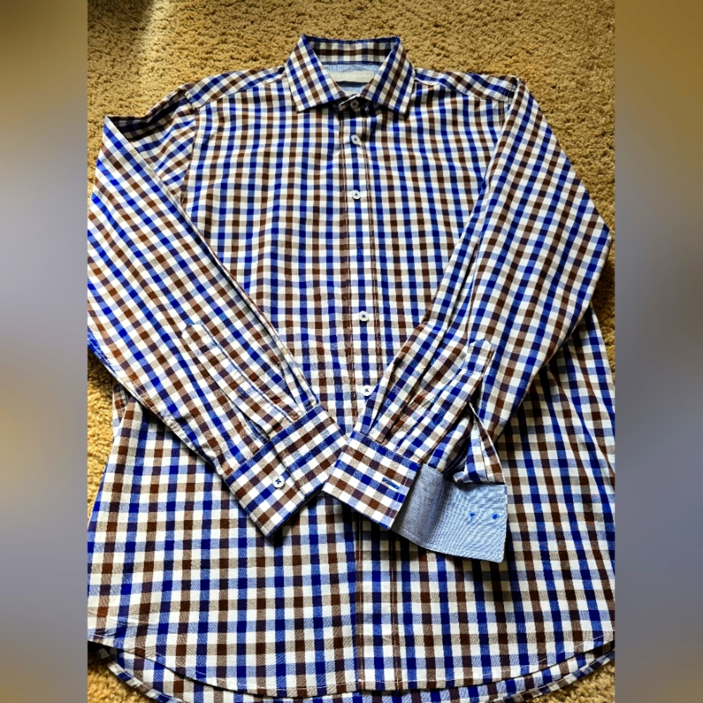 Nick Graham Everywhere Men's Buttondown Shirt 15.5 Neck / Medium